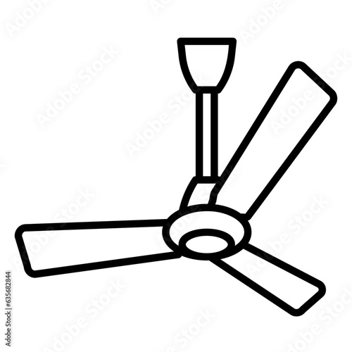 Ceiling fan icon