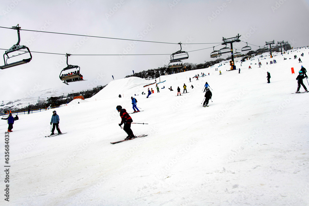 Snowy Mountains, Perisher valley, Australia Snowy Mountains, Perisher valley, Australia