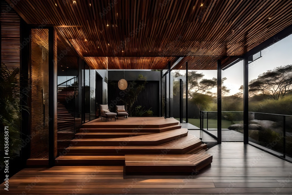 interior of a room, modern living room, Interior design of modern entrance hall with staircase in villa. interior of a room, modern living room, Interior design of modern entrance hall with staircase in villa.