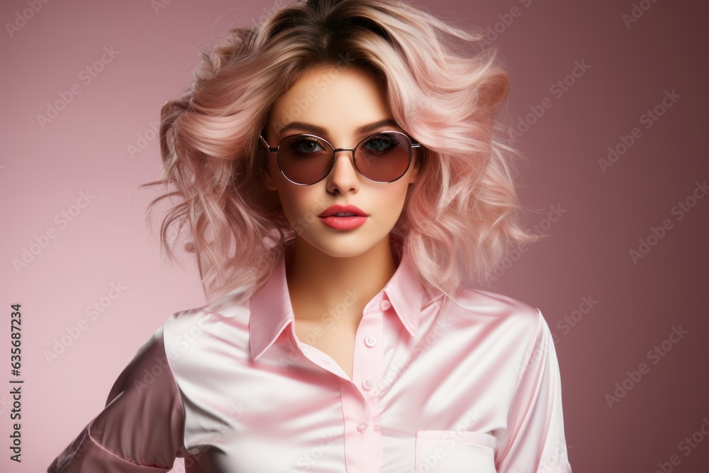 model with sunglasses model with sunglasses