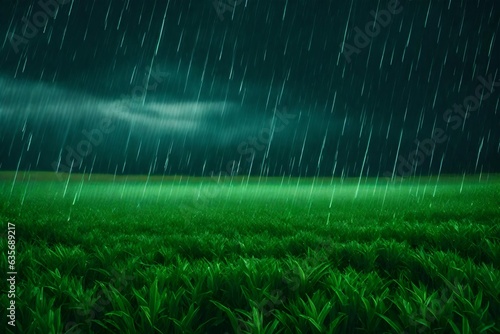 rain on the grass © eye-catching