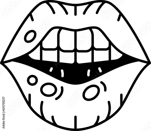 mouth  icon