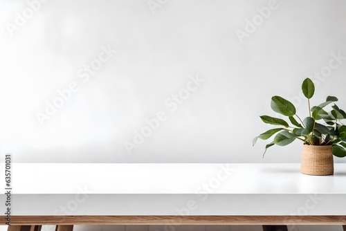 white room with plant, Ultra High HD Quality