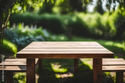 table in the park © Nature Lover