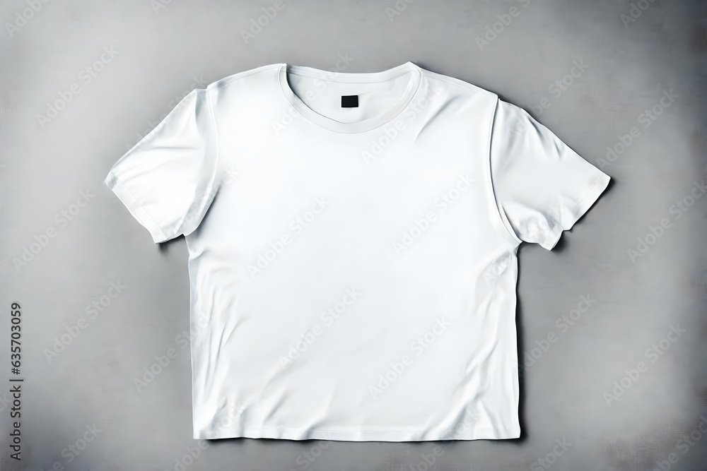 3d blank t shirt on table top view, copy space . High Quality, Ultra HD High Quality illustration 3d blank t shirt on table top view, copy space . High Quality, Ultra HD High Quality illustration