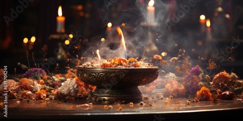 Spiritual Incense and Altar
