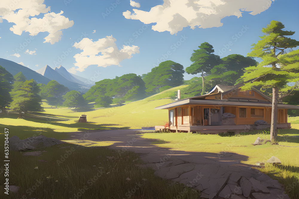 Beautiful Landscape by AI Generator Beautiful Landscape by AI Generator
