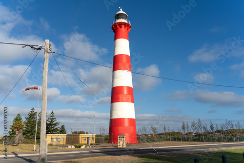 Принти на полотні Point Moore Lighthouse in Geraldton, Western Australia.