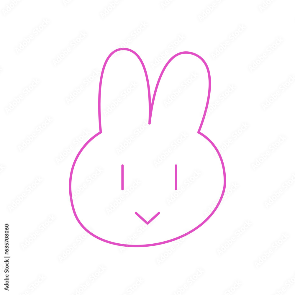 Fototapeta premium Cute Doodle Shape