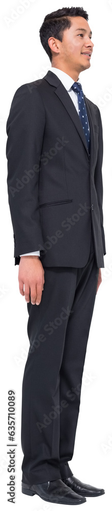 Digital png photo of happy biracial businessman on transparent background Digital png photo of happy biracial businessman on transparent background