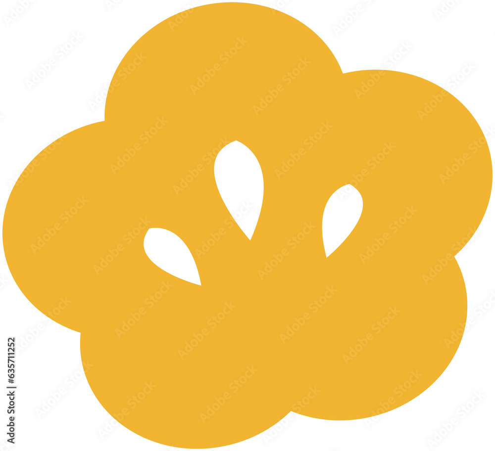 Fototapeta premium Plum blossom,Cherry blossom flower icon