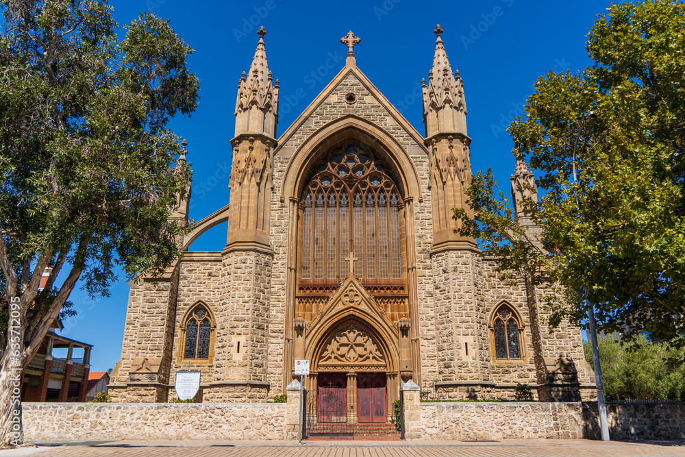 Saint Patrick's Basilica in Fremantle, Western Australia.