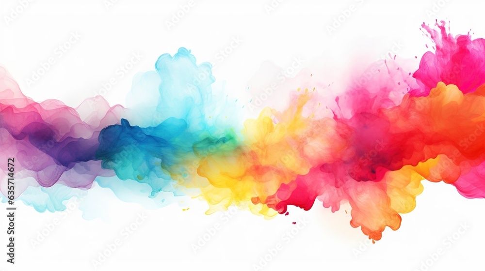 Watercolor stains abstract background, illustration