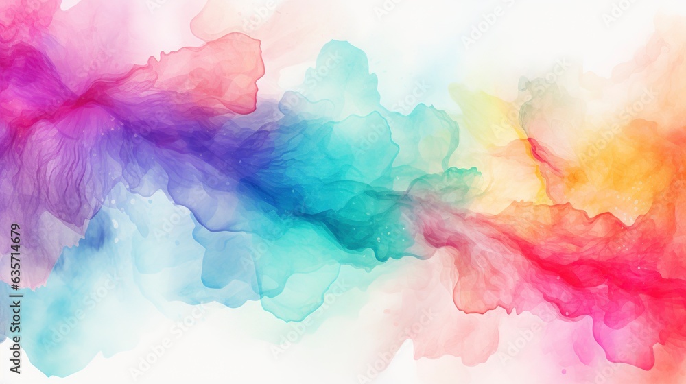 Watercolor stains abstract background, illustration