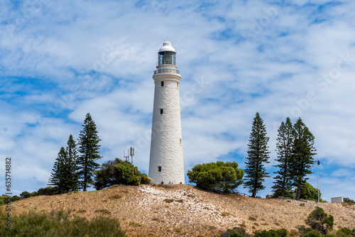 Wadjemup Lighthouse on Rottnest Island, Western Australia. photo