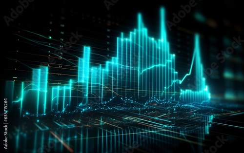 Navigating Stock Market Trends with an Interactive Digital Graph for Trading Insights