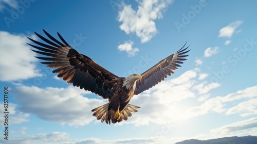 eagle flight in the sky