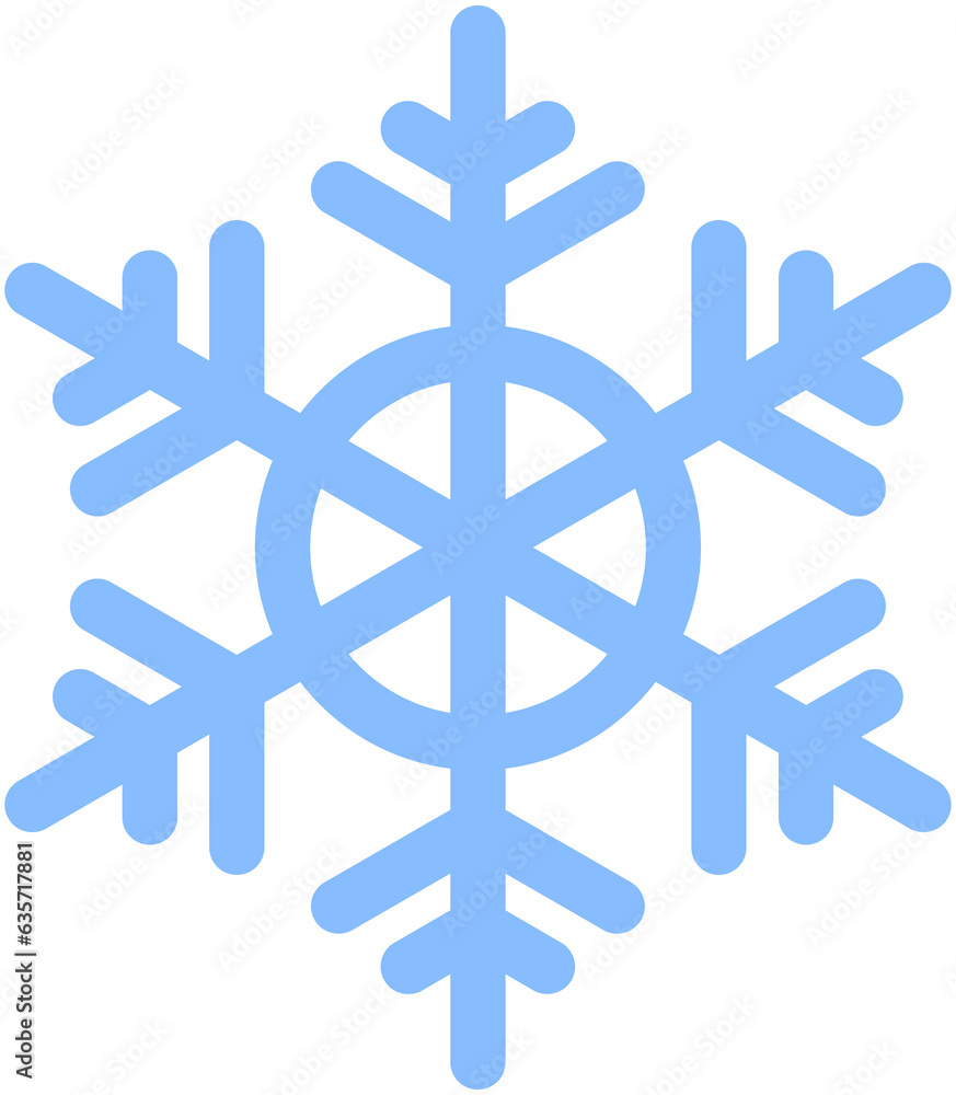 Obraz premium Snowflake Icon