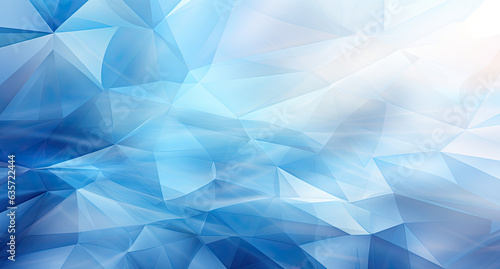 Abstract background with blue and pink triangles. Polygonal design. created by generative AI technology.