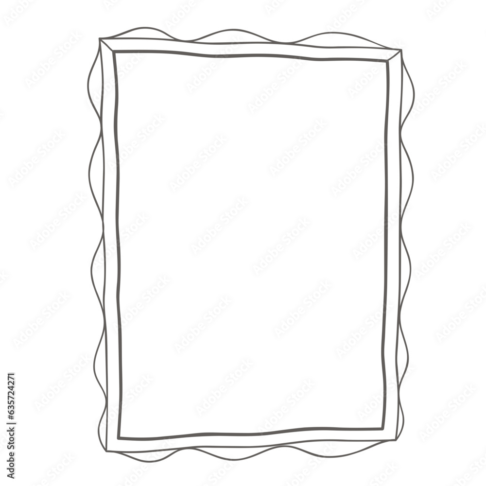 Rectangle frame illustration Rectangle frame illustration