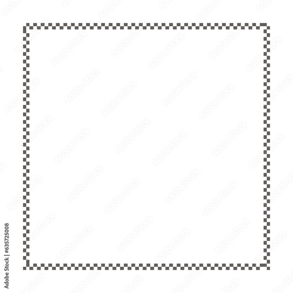 Square shape frame illustration Square shape frame illustration