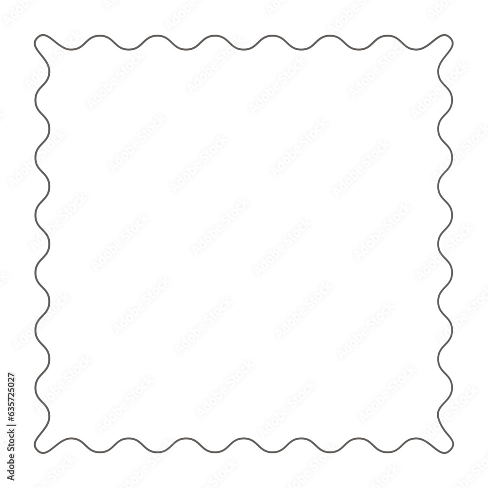 Square shape frame illustration Square shape frame illustration
