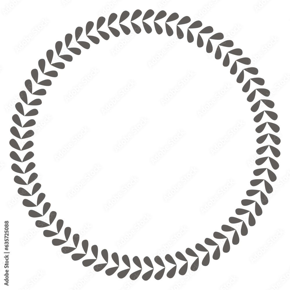 Circle shape frame illustration Circle shape frame illustration