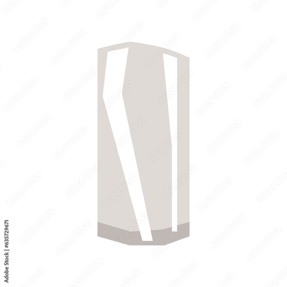 Water glass flat illustration Water glass flat illustration