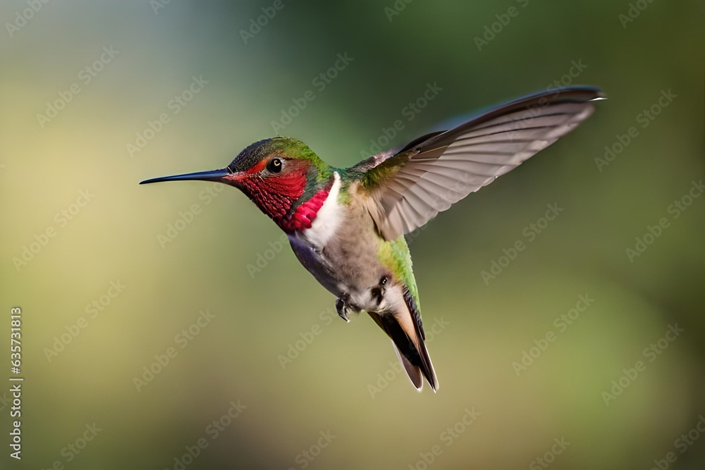 Fototapeta premium hummingbird in flight