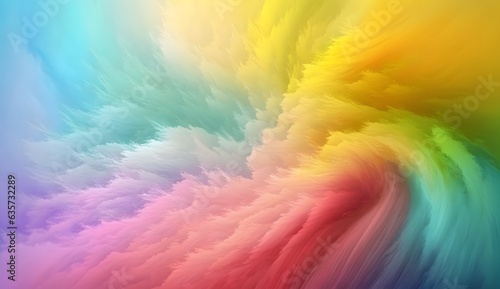 Colorful cloud pigment ink ...
