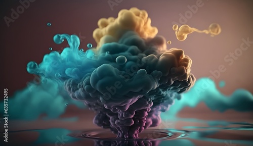 Liquid acrylic ink paint sp...
