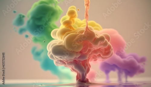 Liquid acrylic ink paint sp...