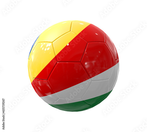 Football Seychelles Flag
