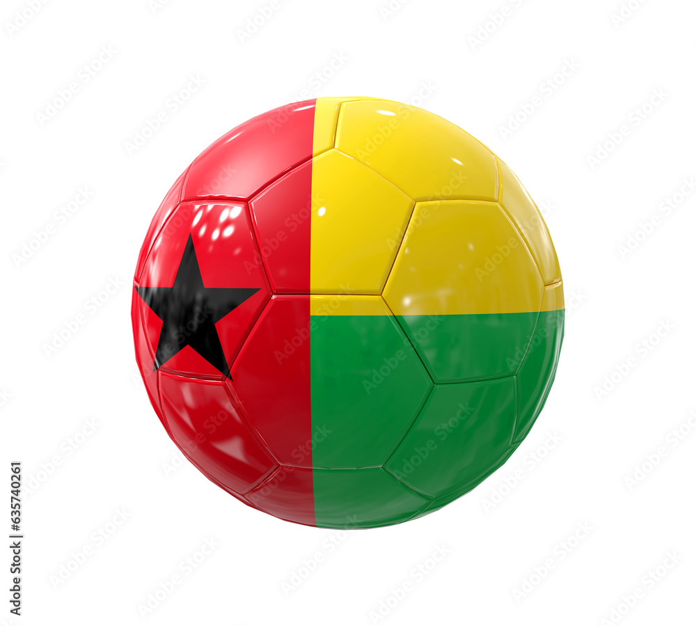 Football Guinea-Bissau Flag