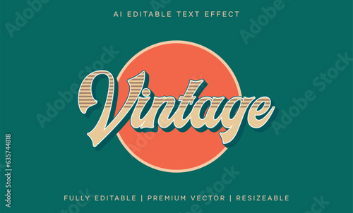 vintage editable typography, vintage retro text effect, vintage stripe line font letters