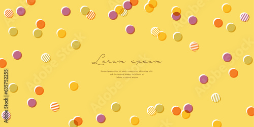 Colorful dots background in pastel colors
