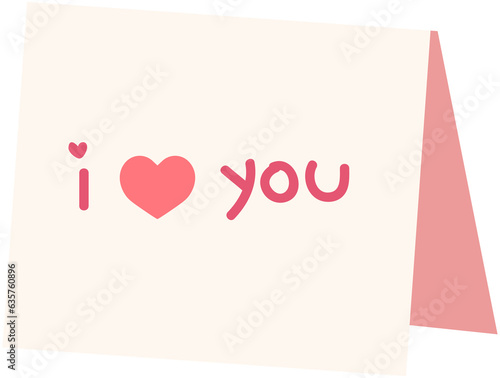 Tableau sur toile valentine's day Card