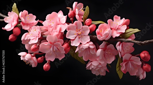 Close Up Cherry Blossom Buds