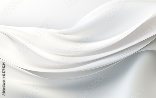 Wallpaper Mural Simple white background with smooth lines in light Torontodigital.ca