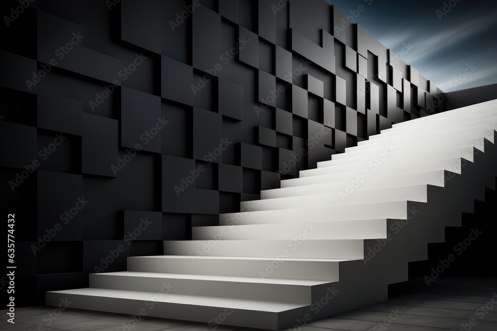 BW Harmony Abstract patterns - abstract background composition BW Harmony Abstract patterns - abstract background composition