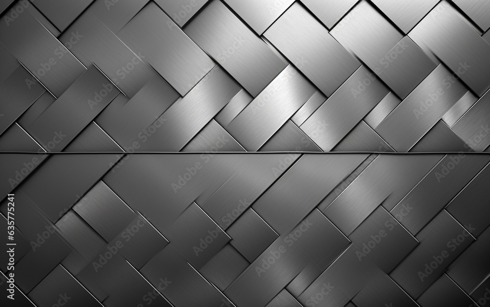 Fototapeta premium Silver metal texture background design