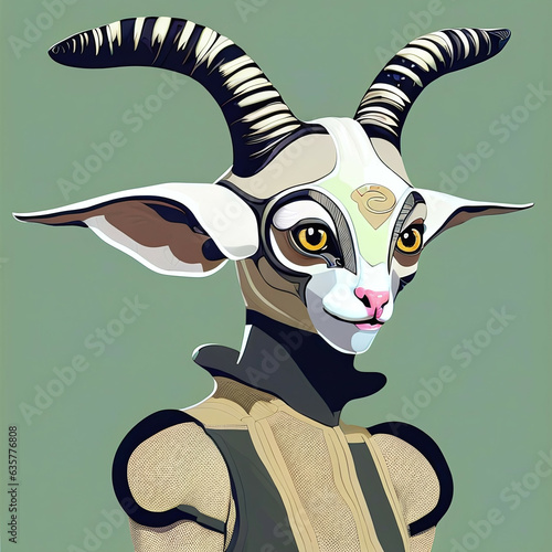Portrait of a Anthropomorph...