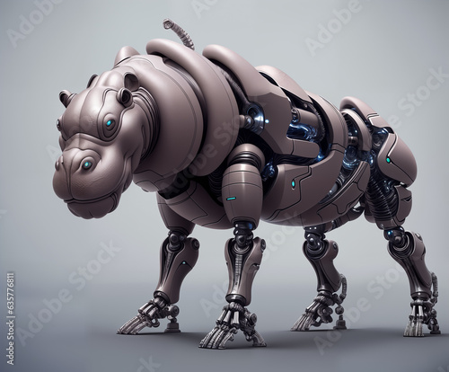 Biomechanical Hippopotamus....