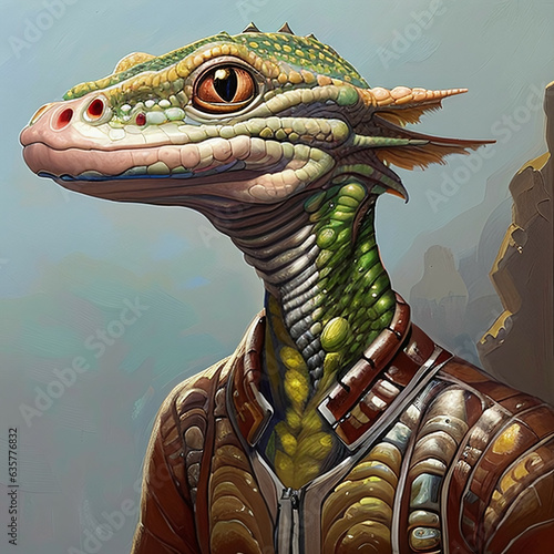 Portrait of a Anthropomorph...