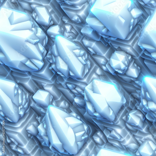 Crystalline Endless backgro...