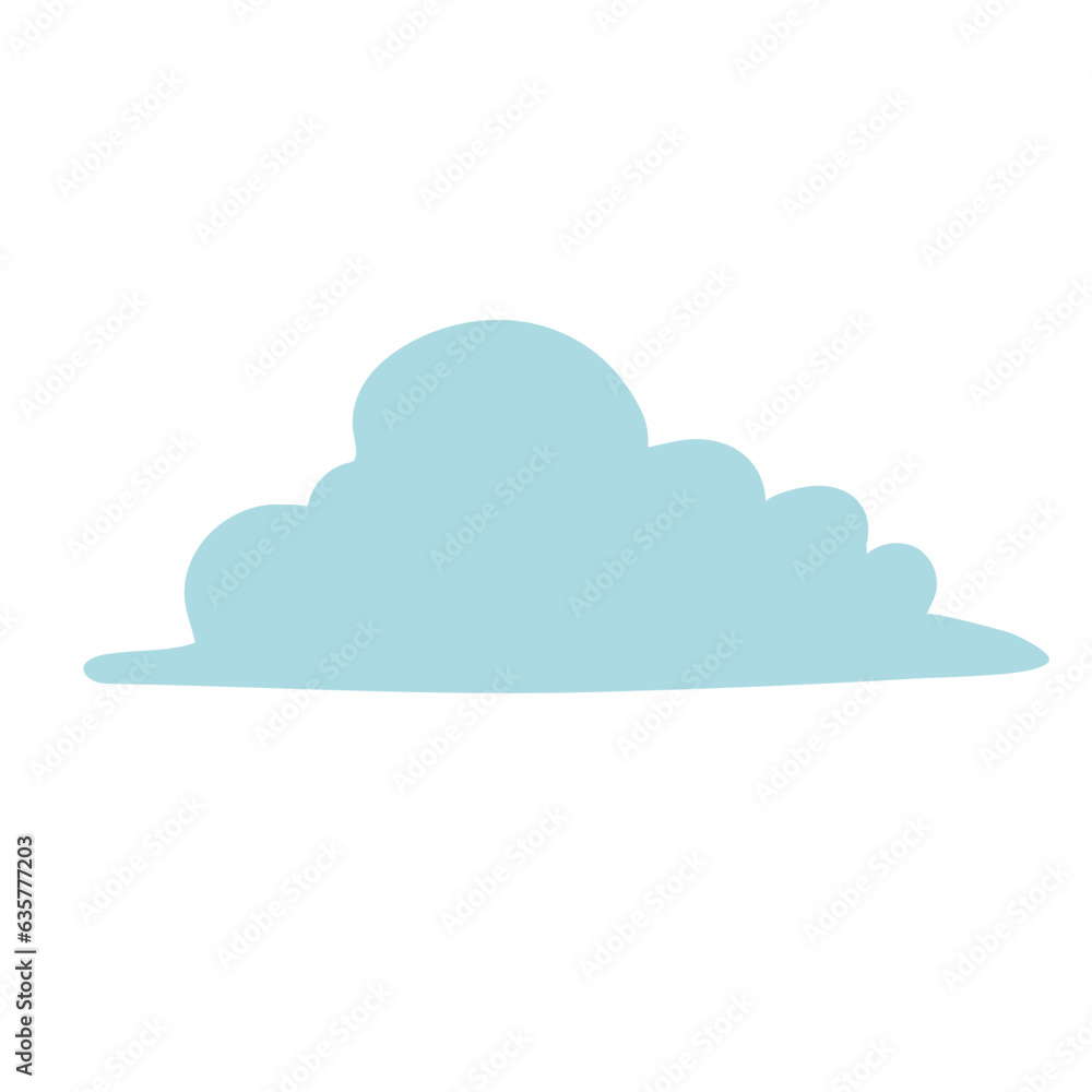 Cloud flat illustration Cloud flat illustration