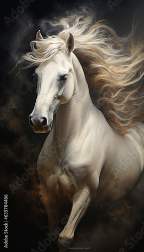 The Stunning Beauty of a Magnificent Horse © Mehedi