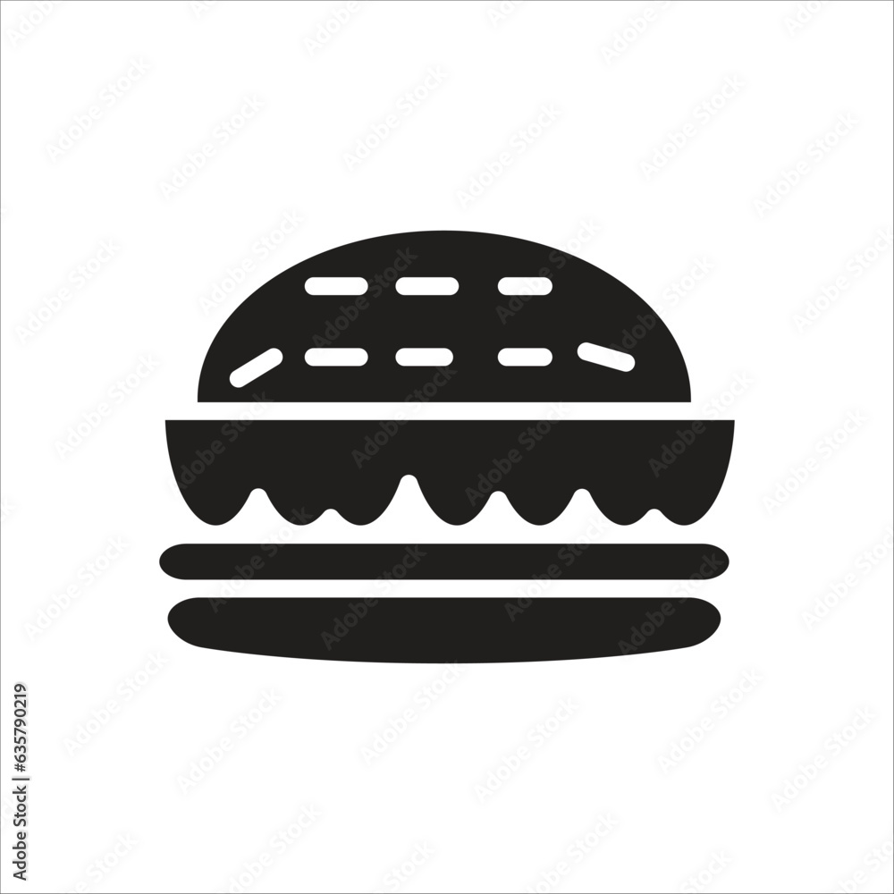 hamburger vector icon line template hamburger vector icon line template