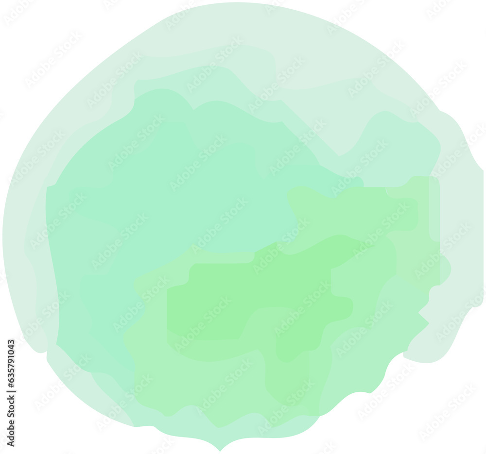 Circle Watercolor Icon Circle Watercolor Icon