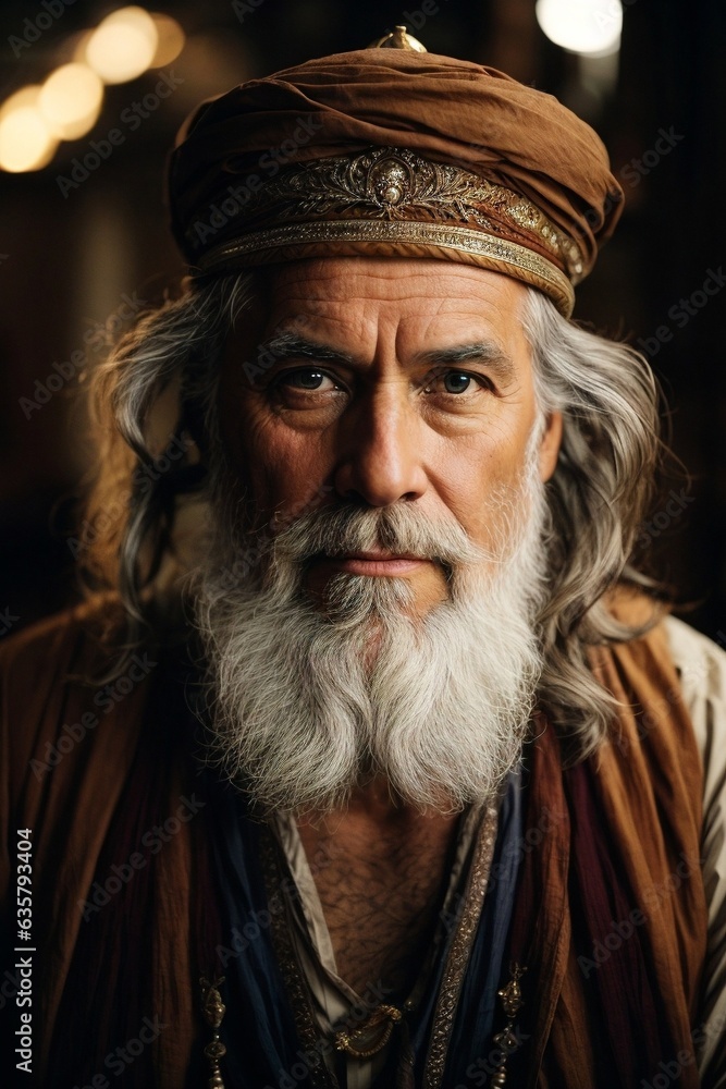 A bearded man wearing a hat A bearded man wearing a hat